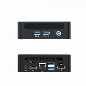 Міні-Пк GenMachine Ren 5000 / Ryzen 7 5825U / RAM 32GB / SSD 512GB / LAN / Wi-Fi / Bluetooth / Windows 11 / Чорний - Фото 1