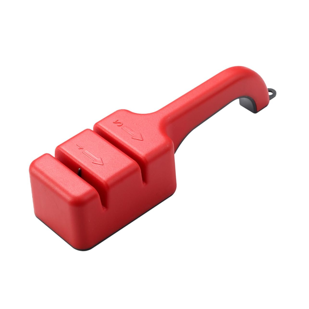 Точилка для ножей кухонная 2-ступенчатая портативная износостойкая, фото №1