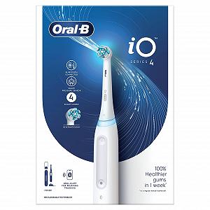 Зубна щітка електрична Oral-B iO Series 4 Quite White - Фото 1
