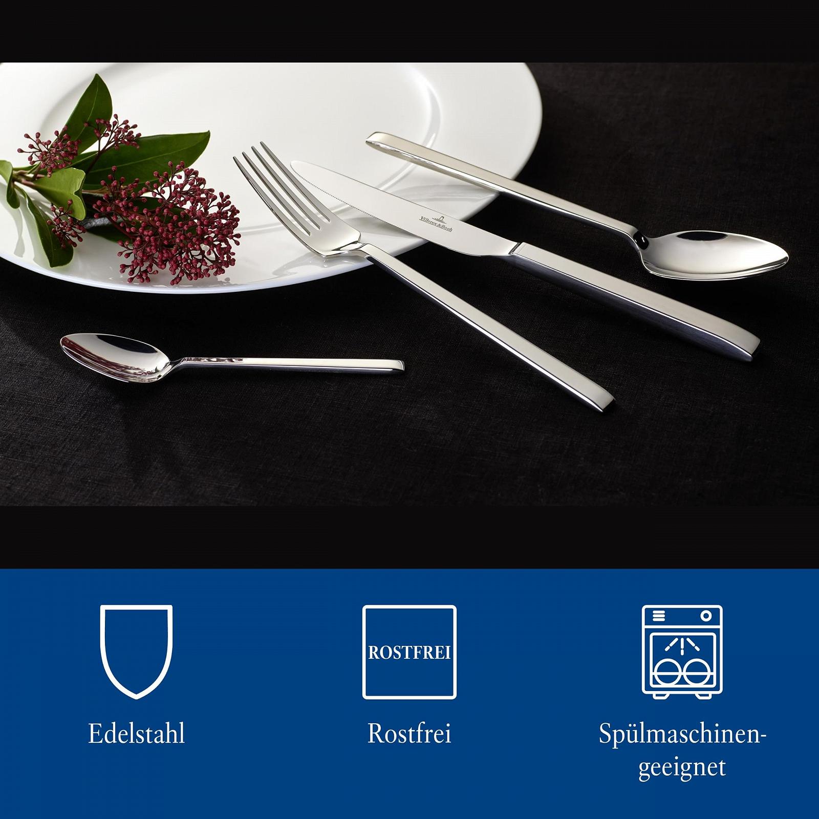 Набір столових приборів Villeroy & Boch La Classica 113 предметів Обідній, фото №2 Набір столових приборів Villeroy & Boch La Classica 113 предметів Обідній, фото №2