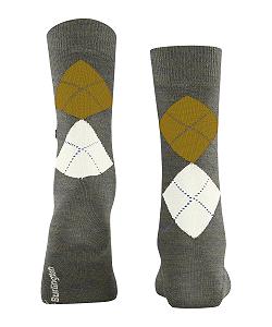 Носки Burlington Melange Marylebone Дышащие, климатически регулируемые, из шерсти, препятствующей появлению запаха, с плоским швом, без давления на пальцы, модные, универсальный размер, в качестве подарка, 1 пара synthetic.ua - Фото 1