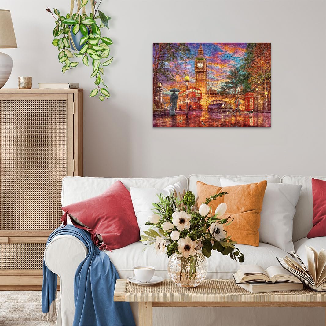 Пазл Ravensburger 12000184 Sunset in London 1000 деталей, фото №4