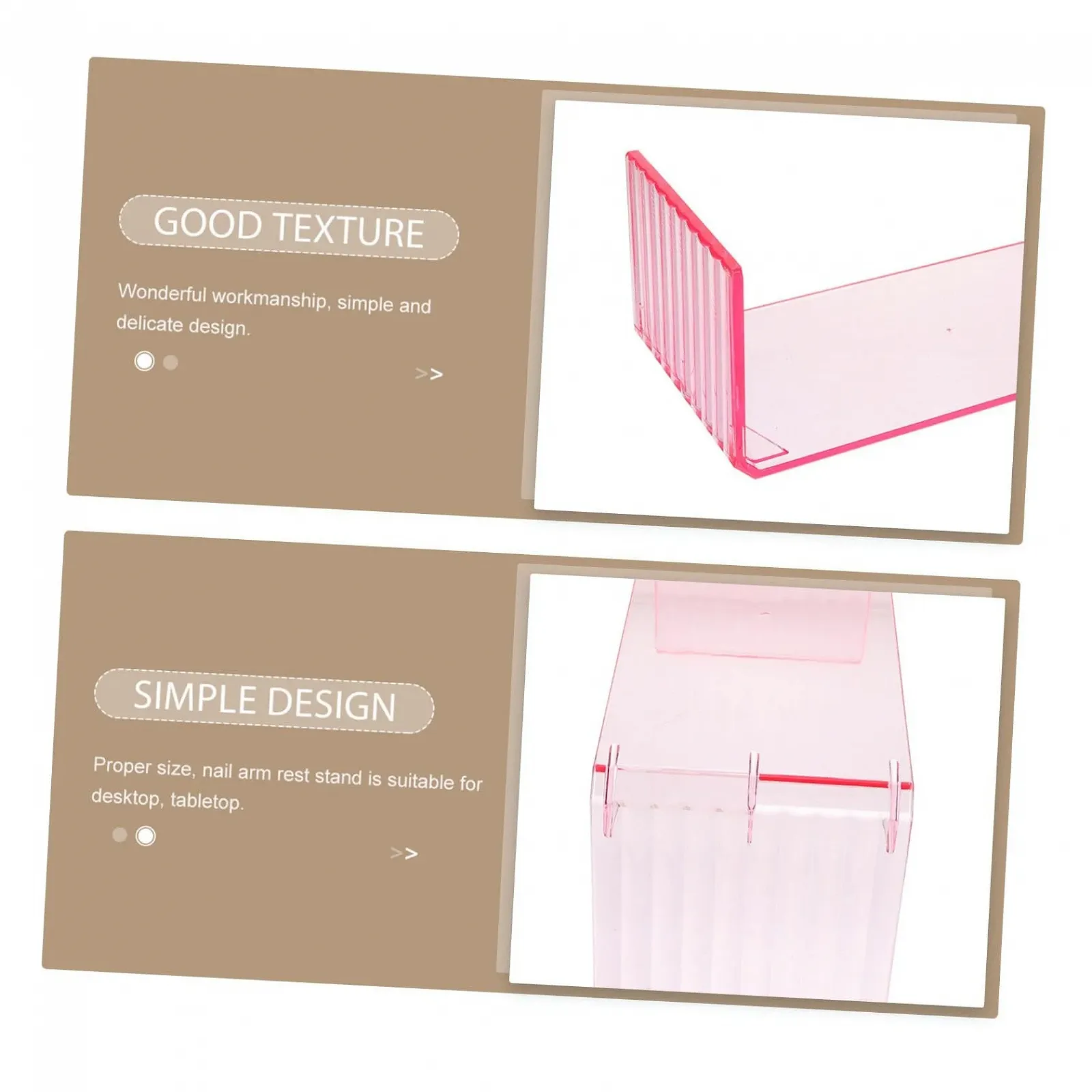 Підставка для рук акрилова VALICLUD для манікюру, фото №5