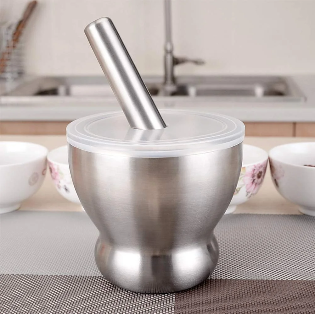 Ступка з товкачиком з нержавіючої сталі з чашею, фото №5 Ступка з товкачиком з нержавіючої сталі з чашею, фото №5