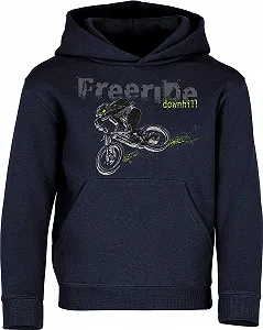 Детская Толстовка Jumper: Freeride Downhill Спортивная Толстовка для Мальчиков и Девочек - Jumper для Активного Отдыха Велосипед - Фото 1
