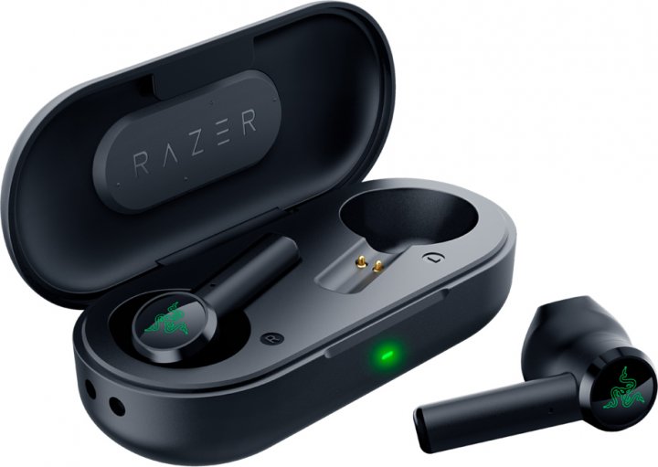 Беспроводные наушники Razer Hammerhead True Wireless Черный (RZ12-02970100-R3G1), фото №1 Беспроводные наушники Razer Hammerhead True Wireless Черный (RZ12-02970100-R3G1), фото №1
