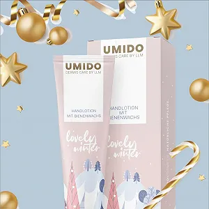 Лосьйон для рук UMIDO Бджолиний віск Зимовий, крем для рук для сухої шкіри, зволожуючий synthetic.ua - Фото 1
