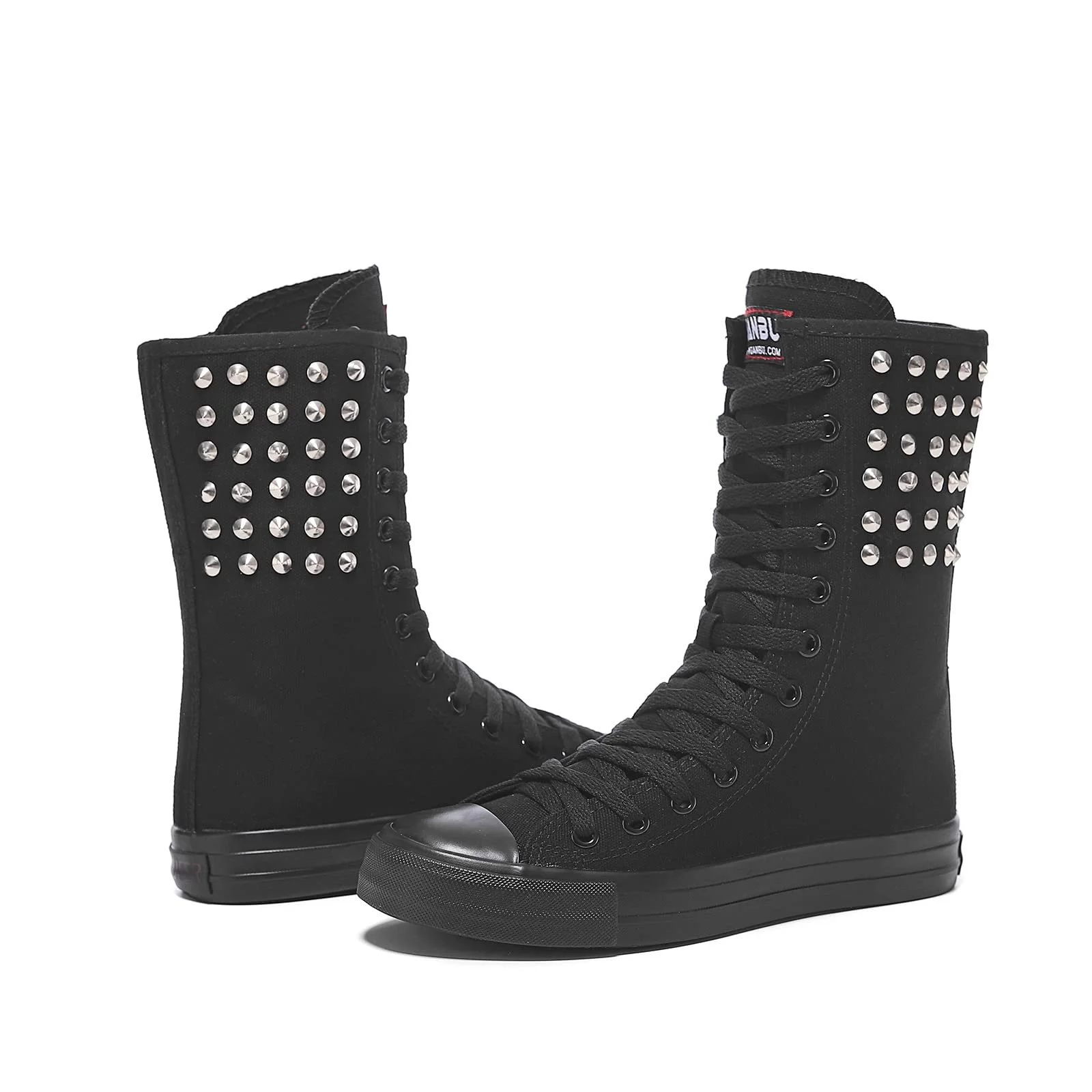 Кеди Momuk Високі Жіночі Текстильні На Шнурівці Повсякденні, фото №2