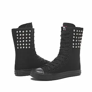 Кеды Momuk Высокие Женские Текстильные На Шнуровке Повседневные цена на synthetic.ua - Фото 1 Кеды Momuk Высокие Женские Текстильные На Шнуровке Повседневные synthetic.ua - Фото 1