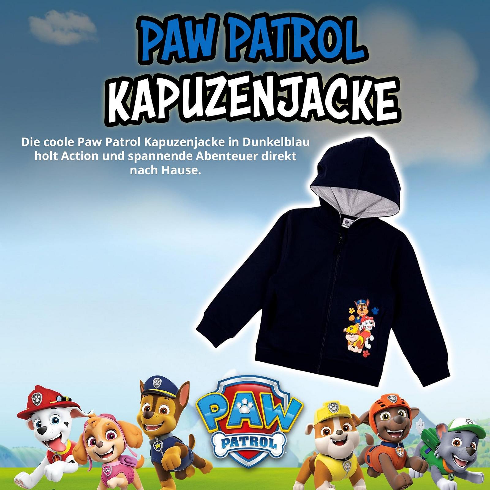 Кофта з капюшоном Paw Patrol United Labels Блакитна для хлопчиків, фото №2