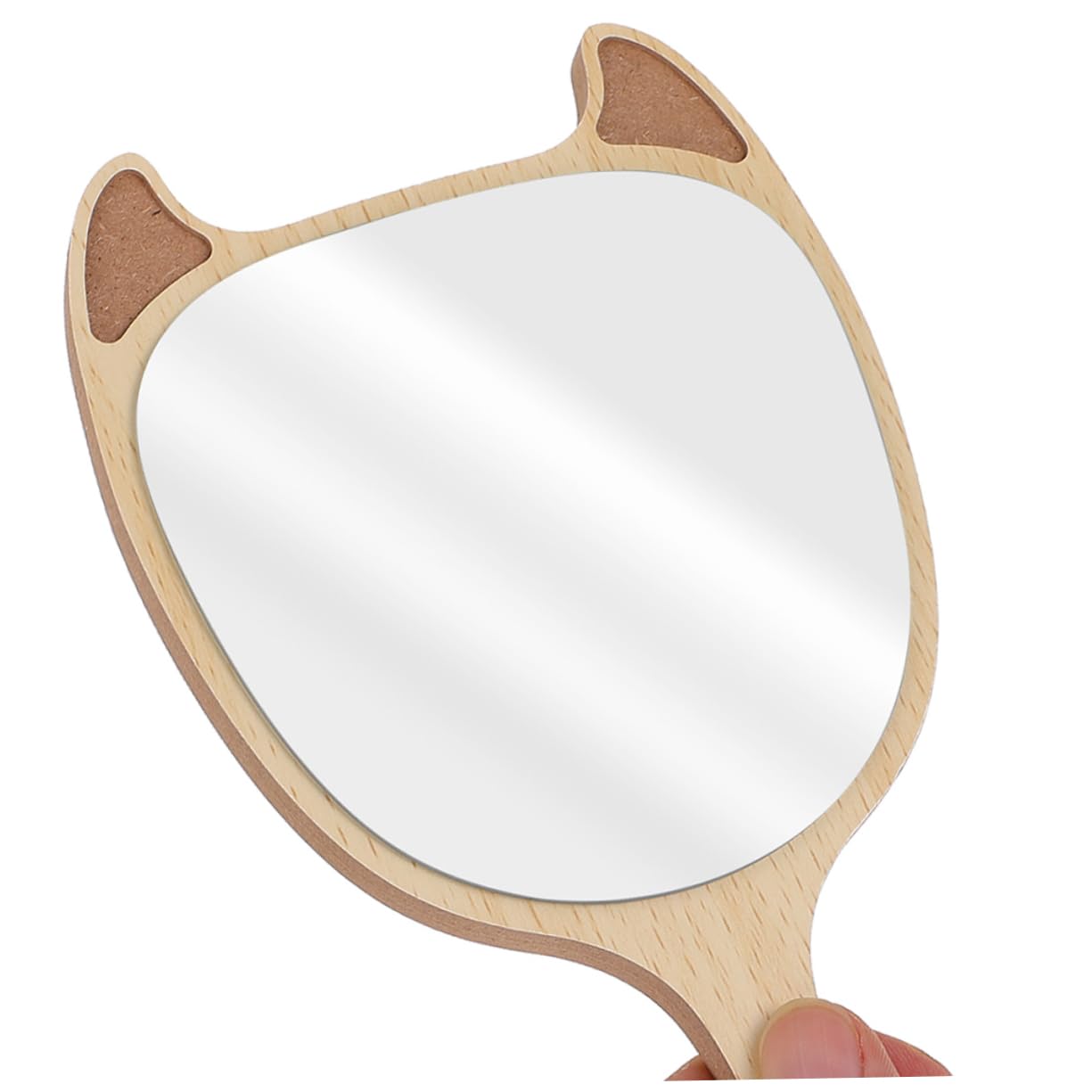 Зеркало Angoily набор 3 шт. с деревянной ручкой, фото №6 Зеркало Angoily набор 3 шт. с деревянной ручкой, фото №6