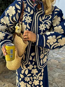 Жіноча куртка SANSIWU Квіткова укорочена synthetic.ua - Фото 1