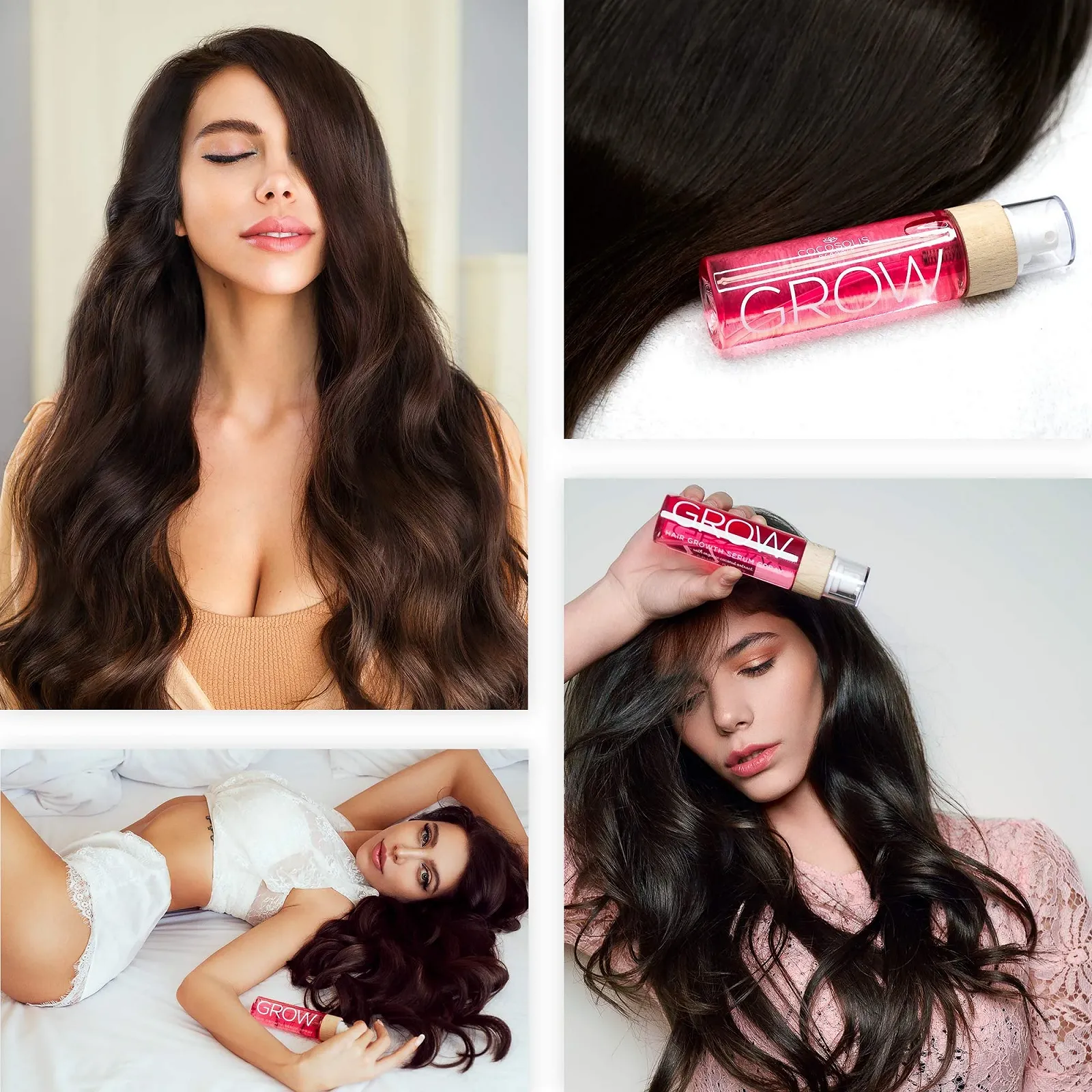 Спрей-сироватка для швидкого росту волосся COCOSOLIS Grow, фото №5