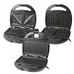 Бутербродник 4 в 1 Steinberg ST-780 1200 Вт сандвичниця гриль вафельник орехня для будинку ціна на synthetic.ua - Фото 1 Бутербродник 4 в 1 Steinberg ST-780 1200 Вт сандвичниця гриль вафельник орехня для будинку synthetic.ua - Фото 1