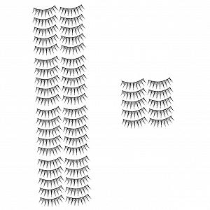 Набор Angoily 3D Натуральный вид искусственные ресницы Японские регулируемые волокна 50 пар - Фото 1