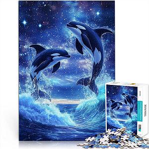 Пазл Orca Whale Killer Wave 1000 элементов 26 x 38 см - Фото 1