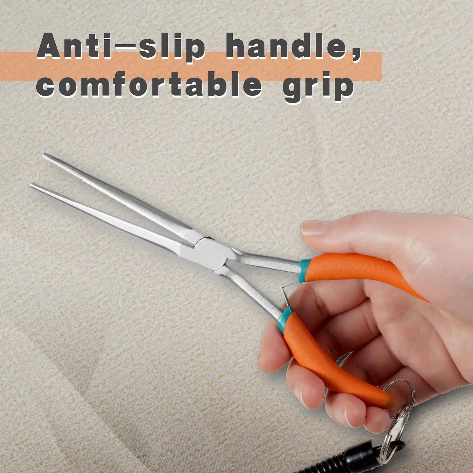 Длинногубцы LEONTOOL Удлиненные иглогубцы 17,8 см, фото №5 Длинногубцы LEONTOOL Удлиненные иглогубцы 17,8 см, фото №5