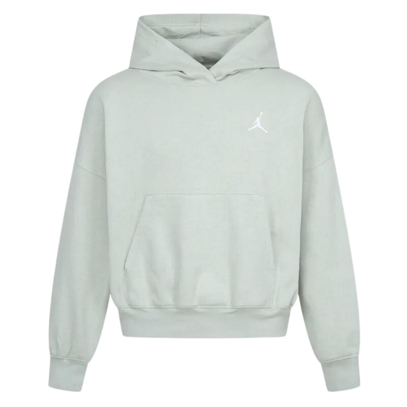 Толстовка с капюшоном Jordan Brooklyn Essentials Nike для мальчиков Зеленый, код 45D753-EH2, фото №1