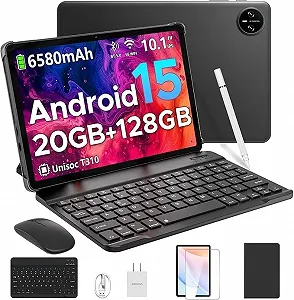 Планшет DOOGEE Tab A9 Pro 10.1'' 4+16/128 ГБ 4G 4-ядер Android 15 Чорно-Сірий - Фото 1