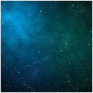 Скляна картина Wallario Зоряне небо та Чумацький Шлях Вночі 50 x 125 см - Фото 1