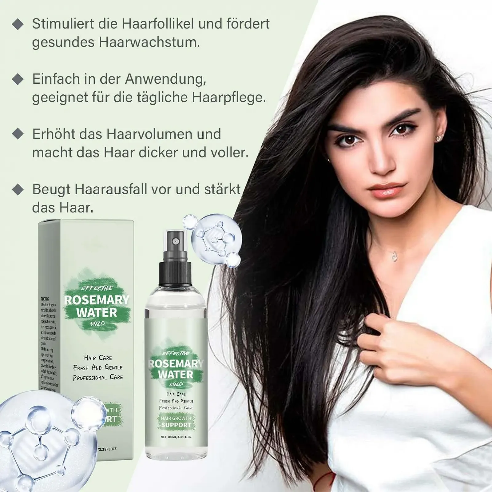 Спрей для росту волосся Clawrex з розмариновою олією, 100 мл, фото №3 Спрей для росту волосся Clawrex з розмариновою олією, 100 мл, фото №3