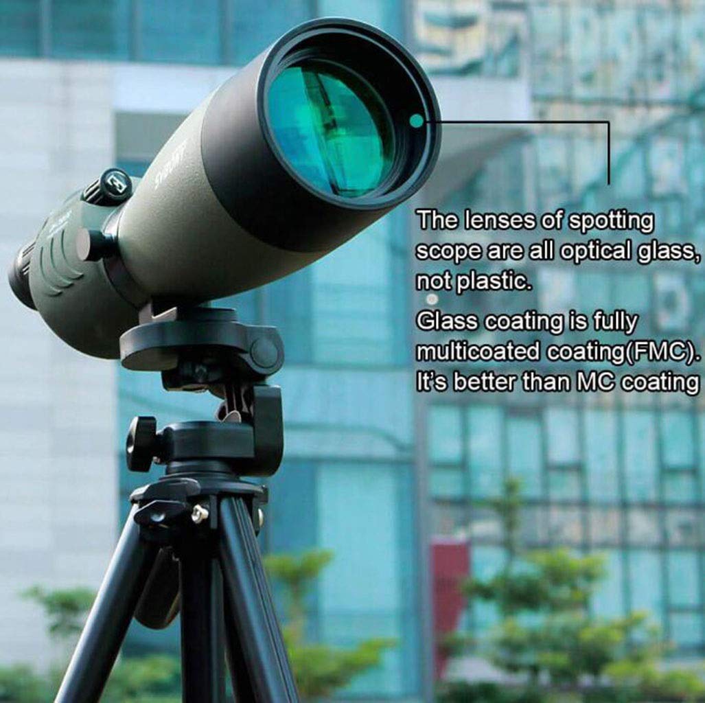 Телескоп SV17 25-75x70 Zoom Spotting Scope Prism FMC Lens Coating Монокуляр Водонепроницаемый Оптика бурый, фото №2