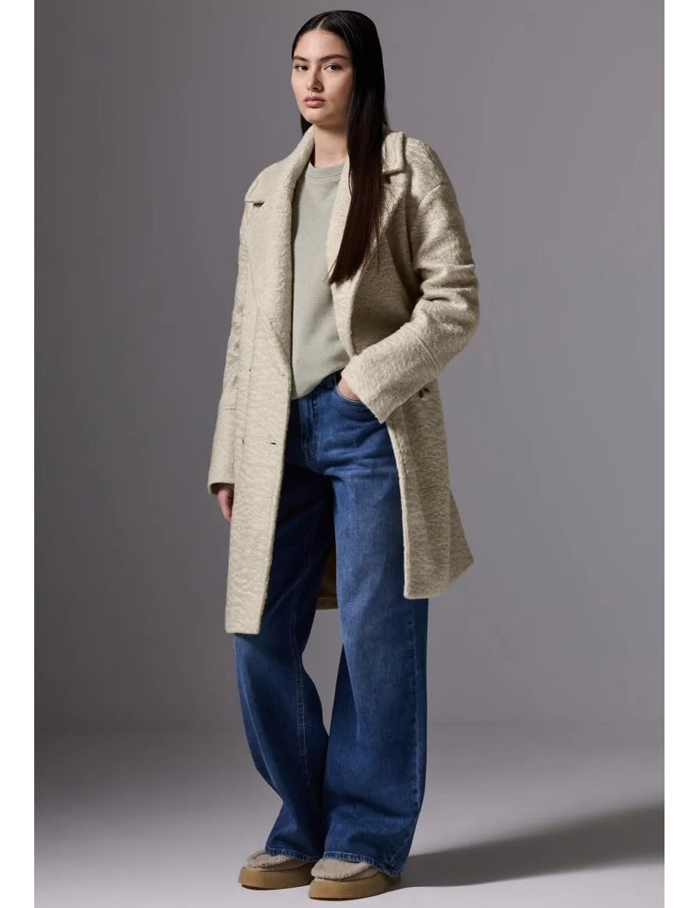 Пальто Street One Studio Wool Look Жіноче, фото №6