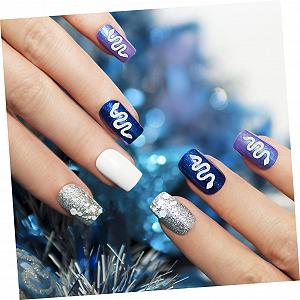 Прикраси для нігтів у вигляді змій, стрази, пачка з 150 штук synthetic.ua - Фото 1