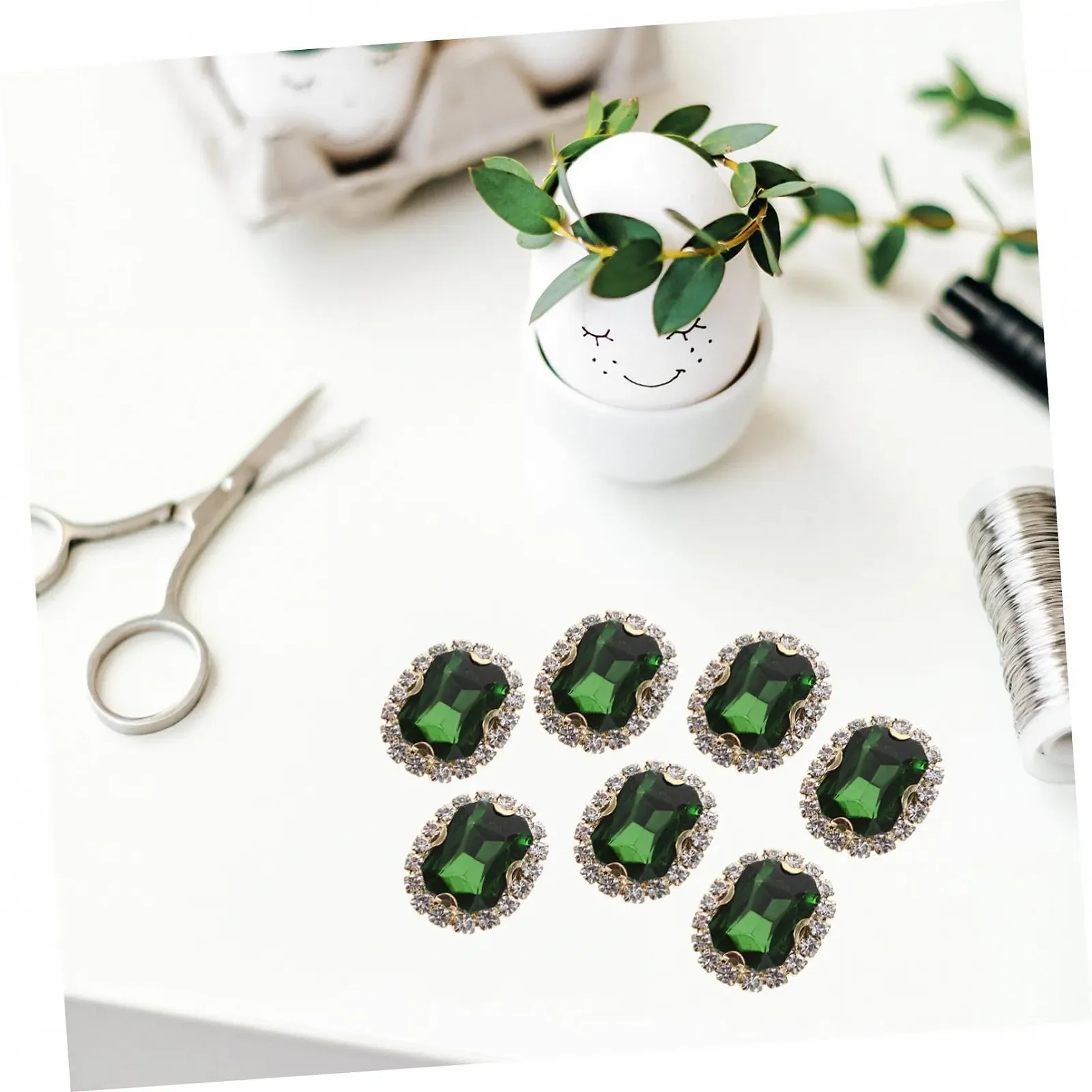 Стрази Пришивні 20 шт. для одягу та декору, Яскраві кольори, фото №8