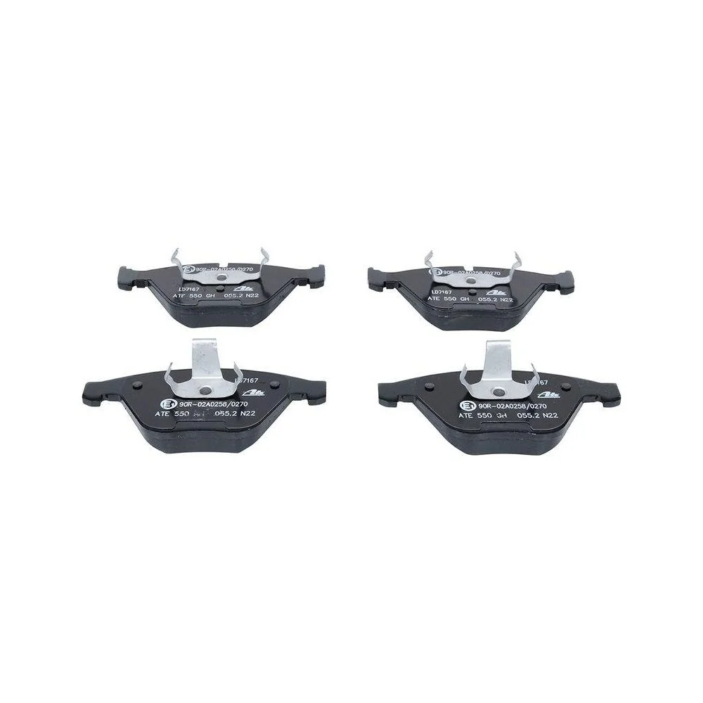 Комплект гальмівних колодок, дискові гальма ATE ATE Ceramic 13.0470-7167.2 для BMW, фото №1 Комплект гальмівних колодок, дискові гальма ATE ATE Ceramic 13.0470-7167.2 для BMW, фото №1