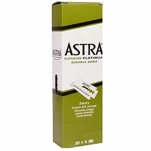 Набор для бритья The Shave Factory Ultimate 5 лезвий Astra Superior Platinum и 20 спичек synthetic.ua - Фото 1
