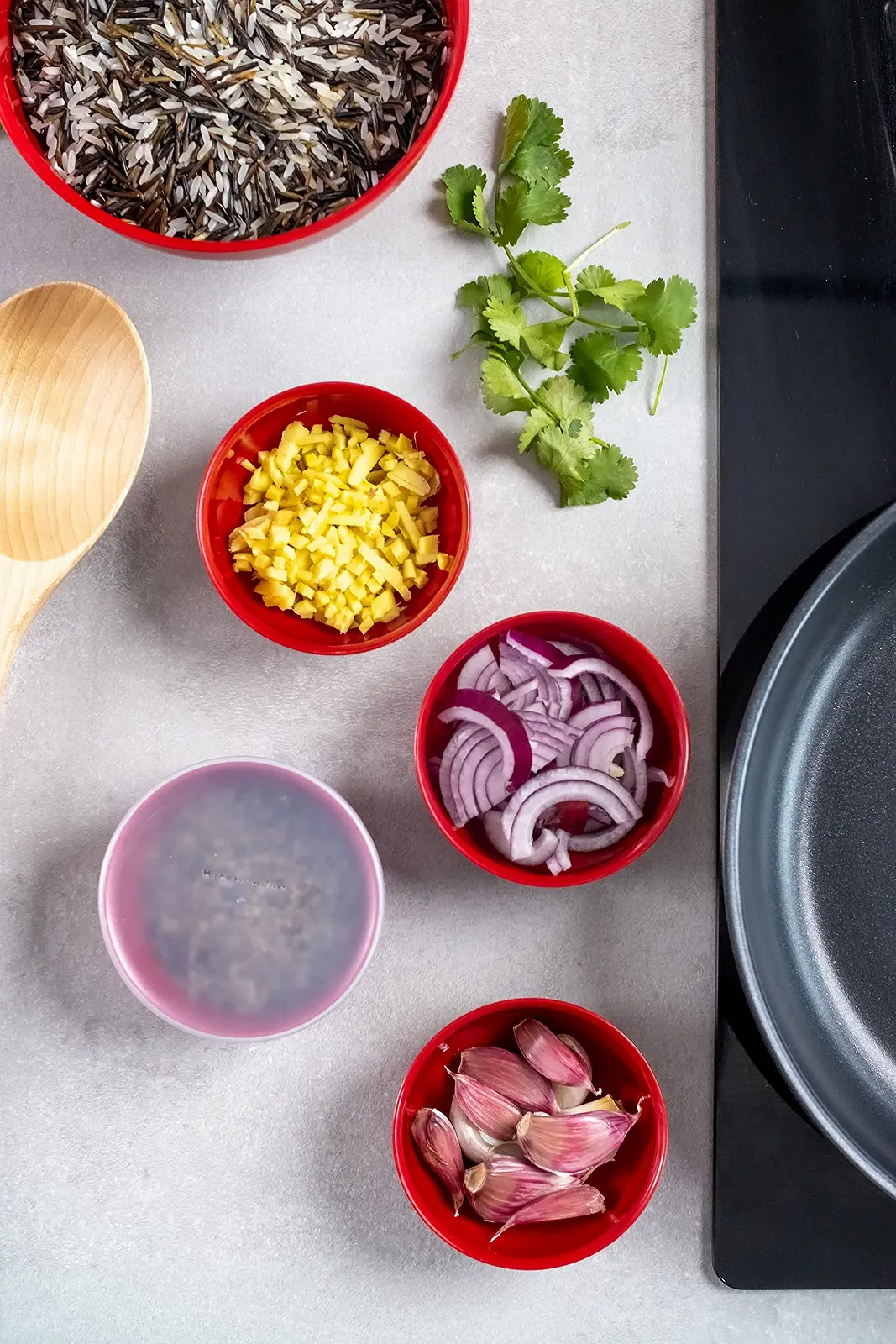 Набір мисок KitchenAid Pinch Bowls 23 г 4 шт. Червона імперія, фото №6
