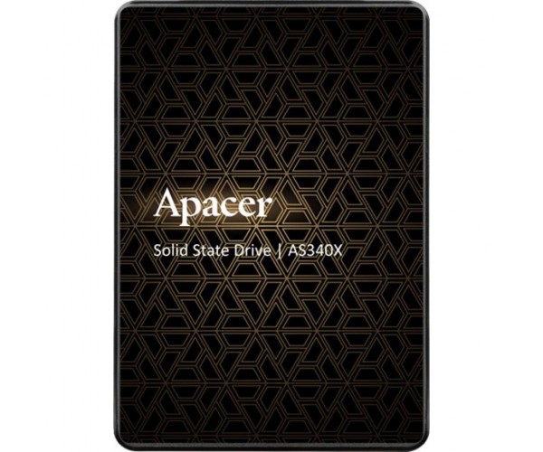 Твердотільний накопичувач 480Gb Apacer AS340X SATA3 2.5", 3D TLC 550/520 MB/s (AP480GAS340XC-1), фото №1