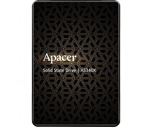 Твердотільний накопичувач 480Gb Apacer AS340X SATA3 2.5", 3D TLC 550/520 MB/s (AP480GAS340XC-1) - Фото 1