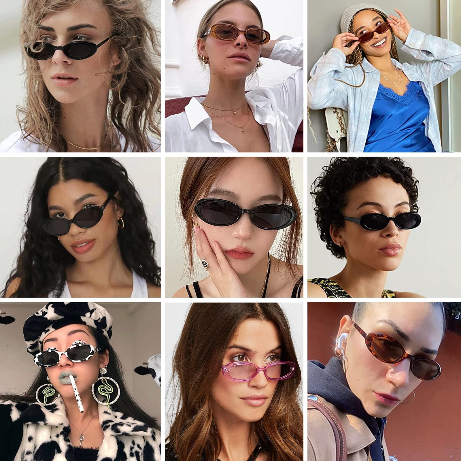 Солнцезащитные очки Laurinny 90-х Ретро для женщин, фото №3