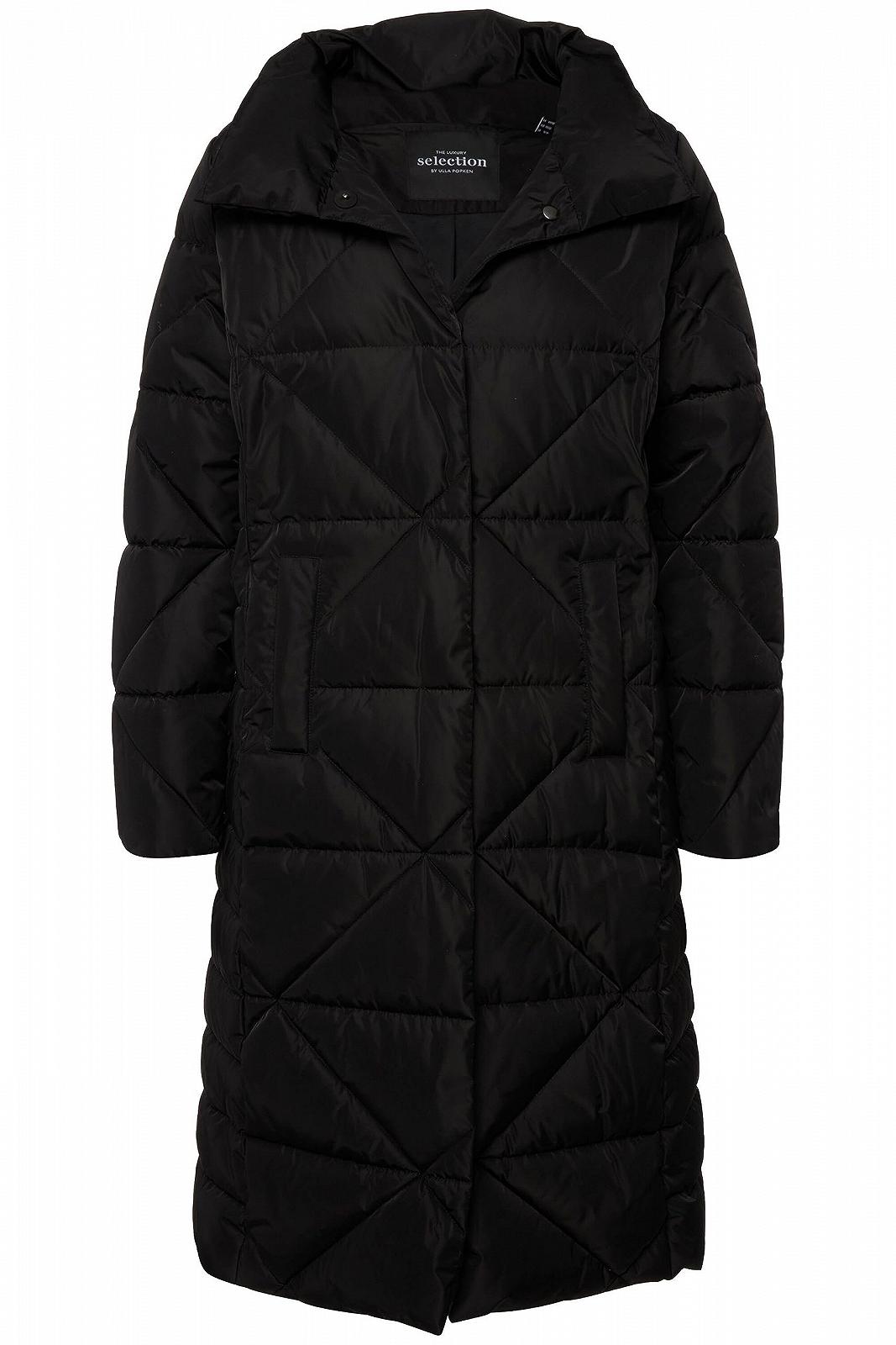 Куртка стеганая Ulla Popken A-силуэта, водоотталкивающая, стойка воротник, фото №3 Куртка стеганая Ulla Popken A-силуэта, водоотталкивающая, стойка воротник, фото №3