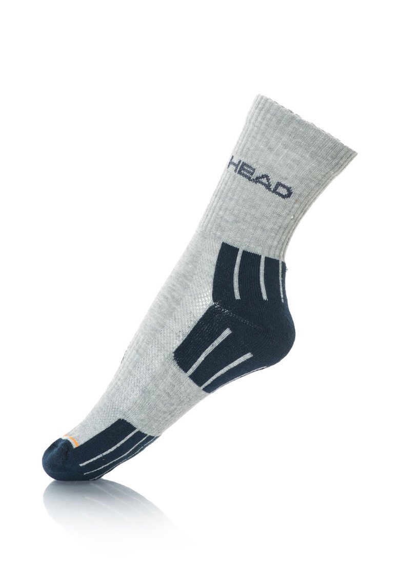Носки Head PERFORMANCE SHORT CREW 3PPK Cерые, Синие 35-38, фото №3