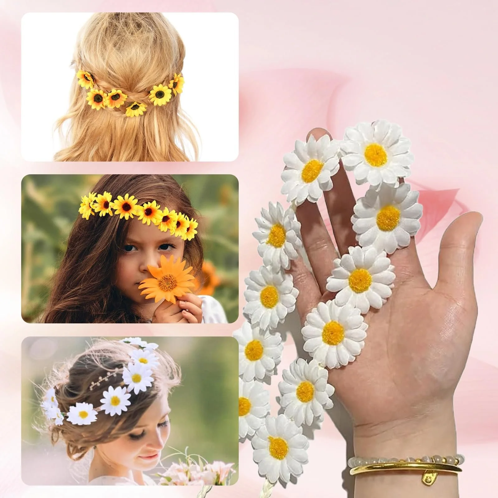 Вінок зі штучних квітів, фото №2