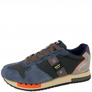 Кросівки Blauer QUEENS01 Navy/Military - Фото 1