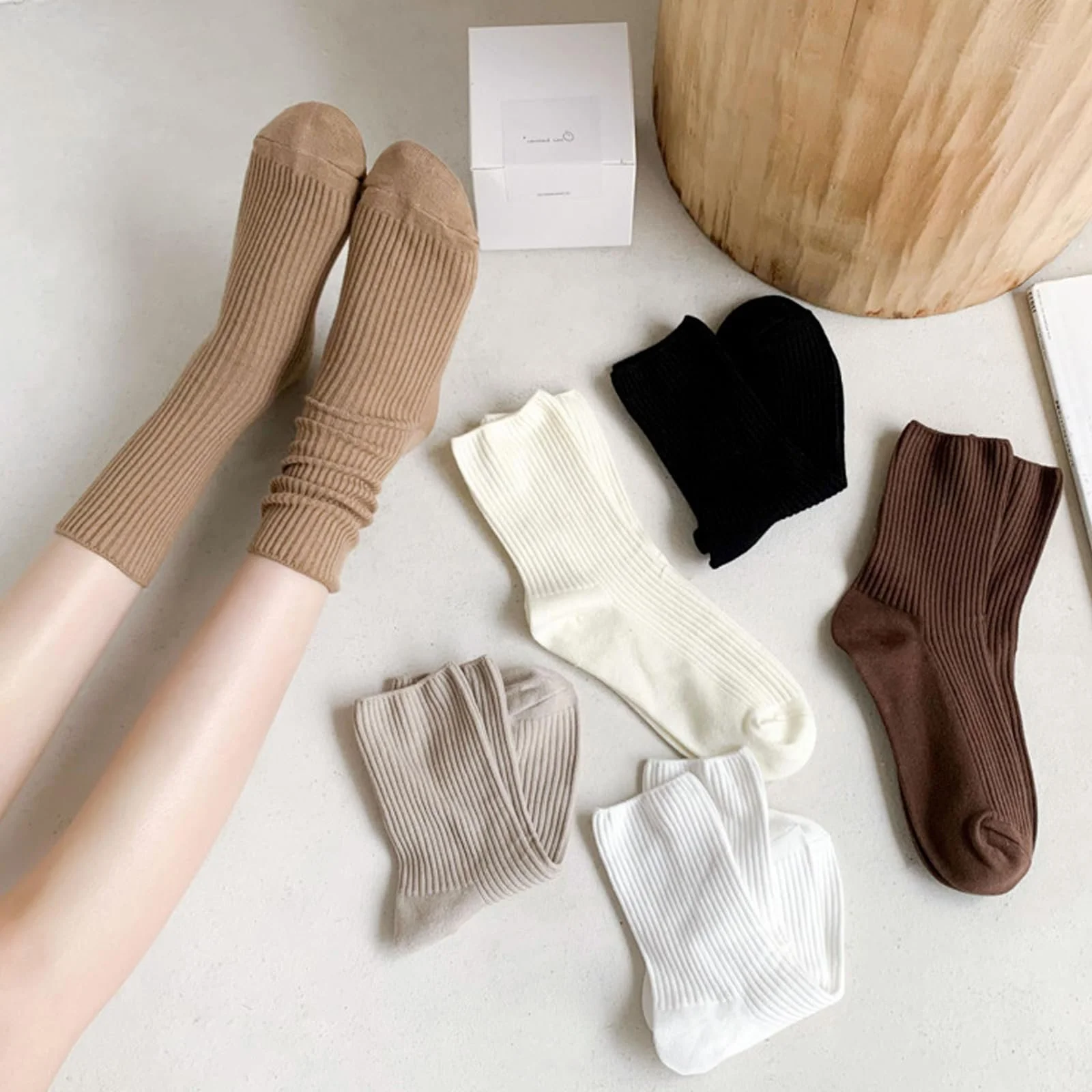 Шкарпетки Жіночі Багатокольорові Бавовняні 6 Пар Розмір 36-40, фото №6