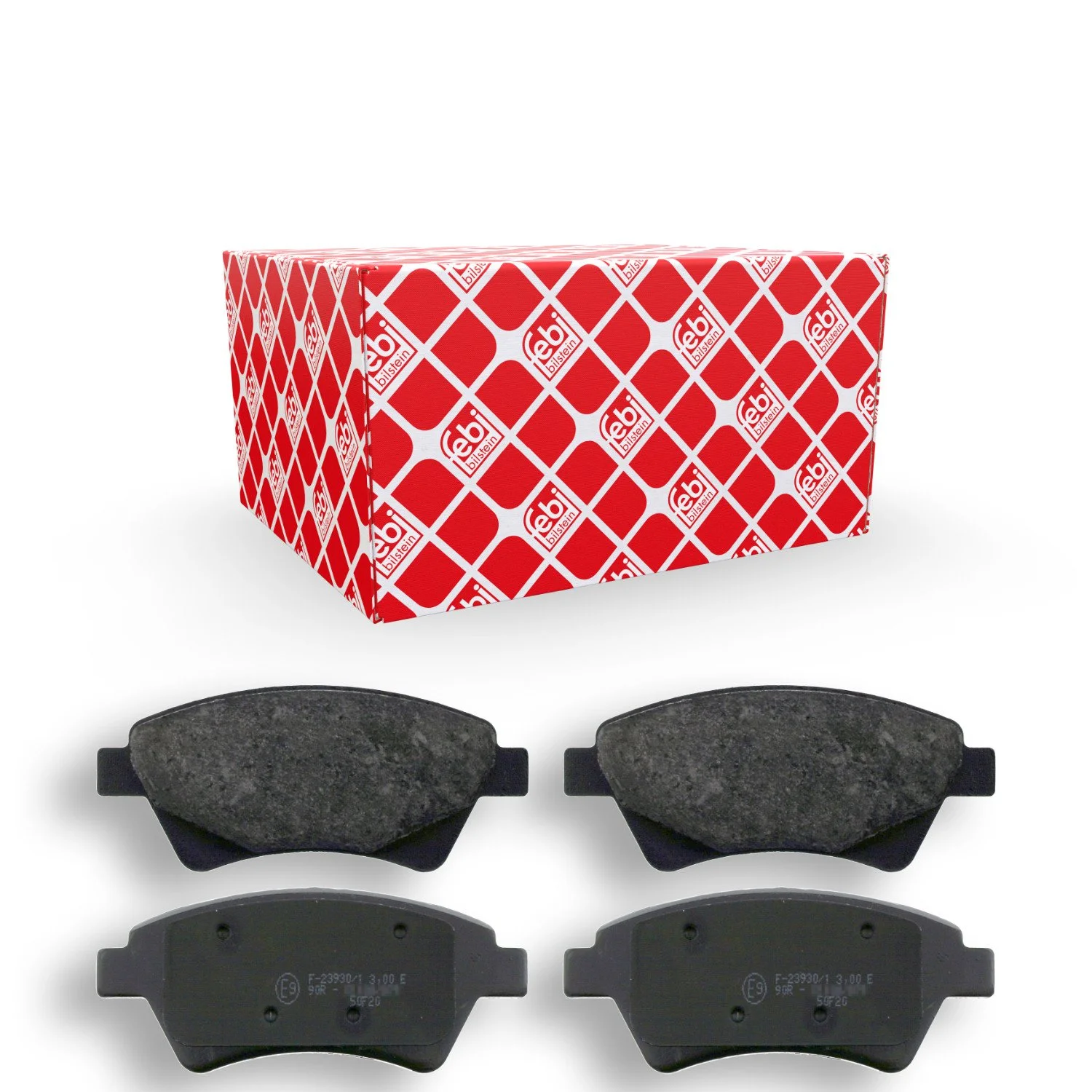 Комплект тормозных колодок FEBI BILSTEIN 16477 передняя ось, фото №1