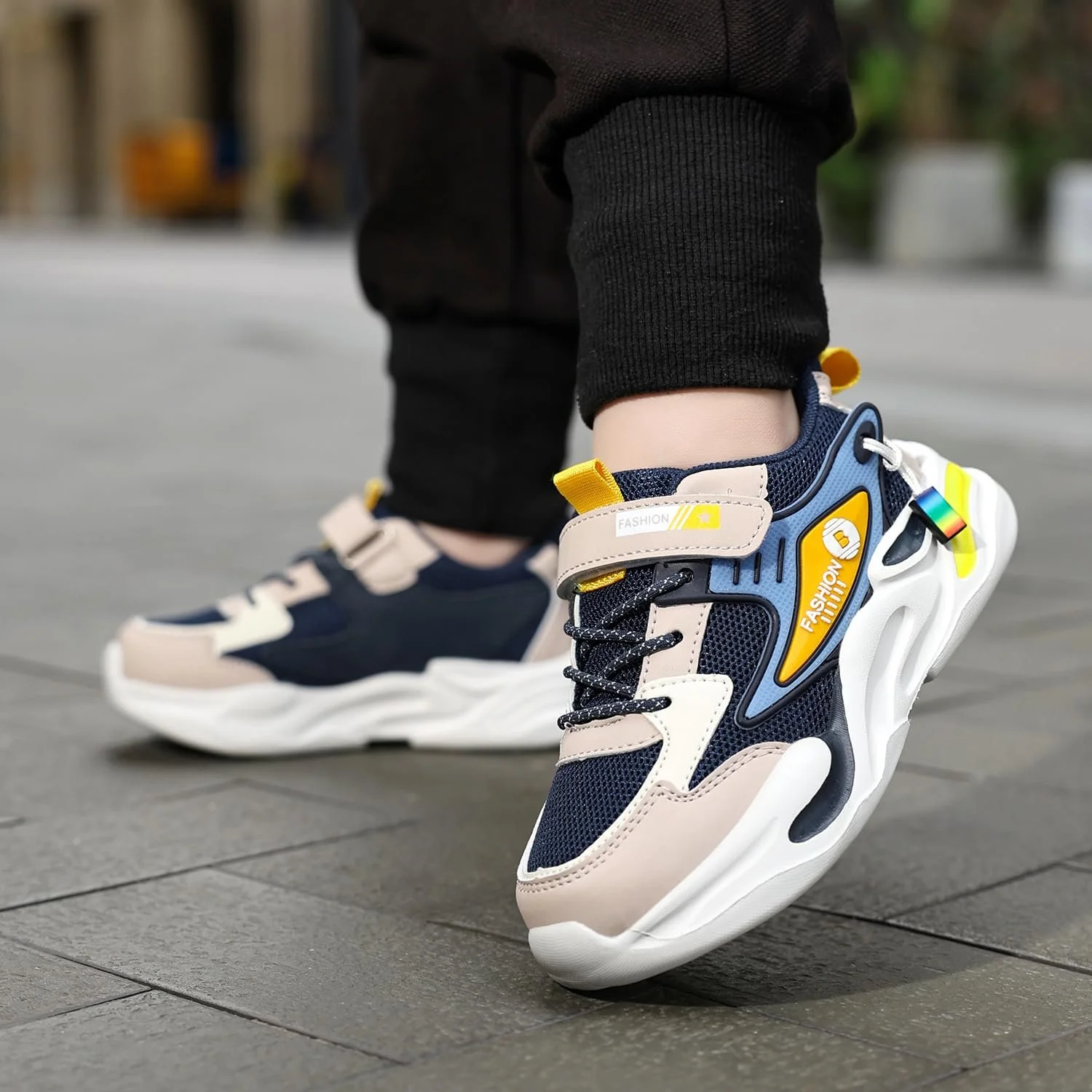 Дитячі Кросівки Кросівки для Дівчаток Дихаючі Легкі На Липучках, фото №2