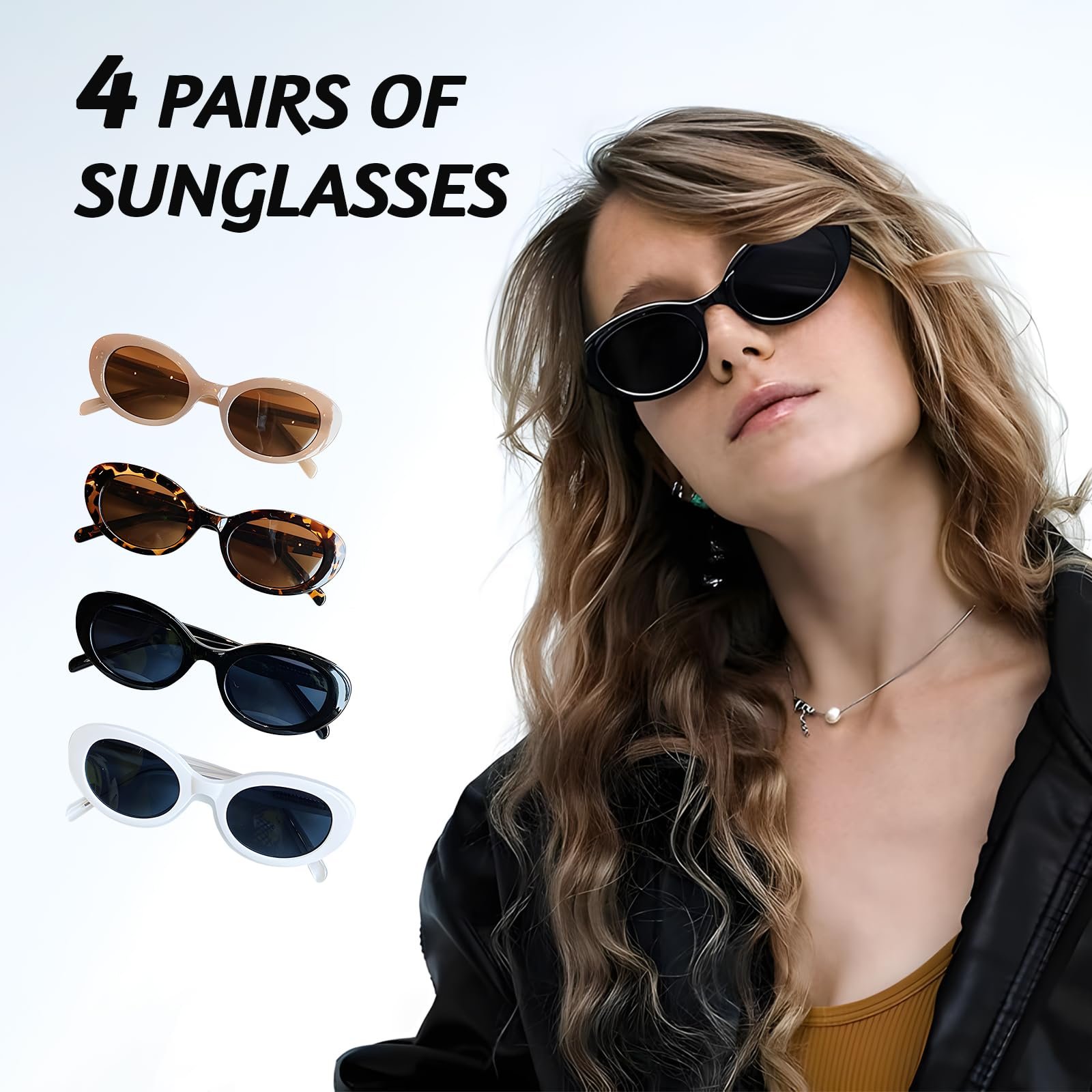 Женские солнцезащитные очки, набор, фото №4