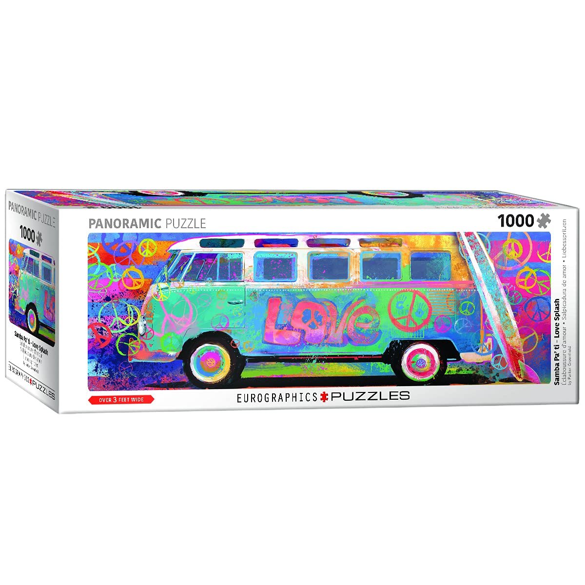 Пазл EuroGraphics Panorama Love Bus 6010-5549 1000 елементів Різнокольоровий, фото №1
