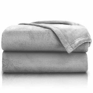 Одеяло Pure Label Мягкое / Домашнее одеяло 150 X 200 см из кораллового флиса для спален и гостиных. Подходит как одеяло для дивана и кушетки. - Фото 1