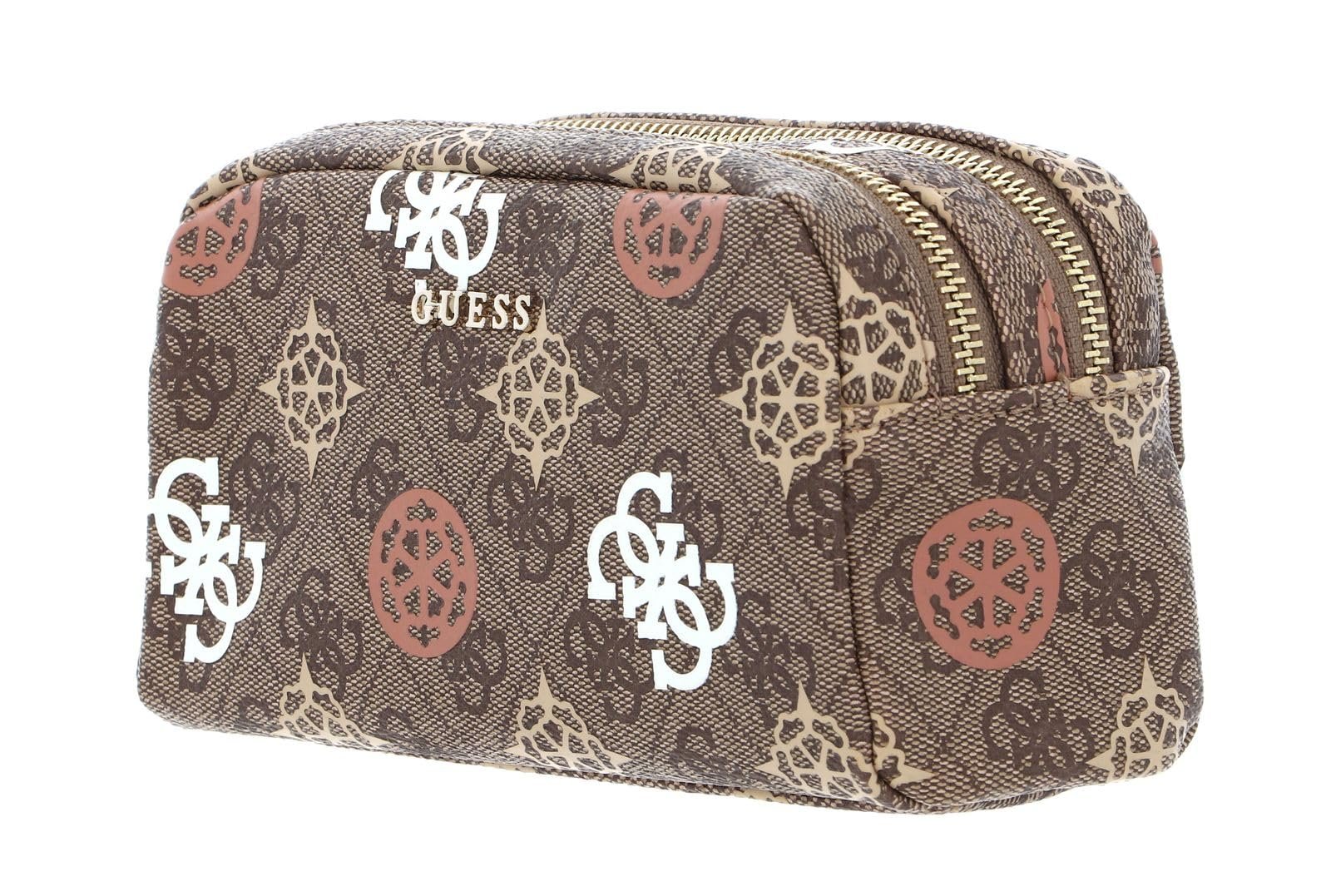 Гаманець GUESS Double Zip Brown Multi, Brown Multi, фото №2