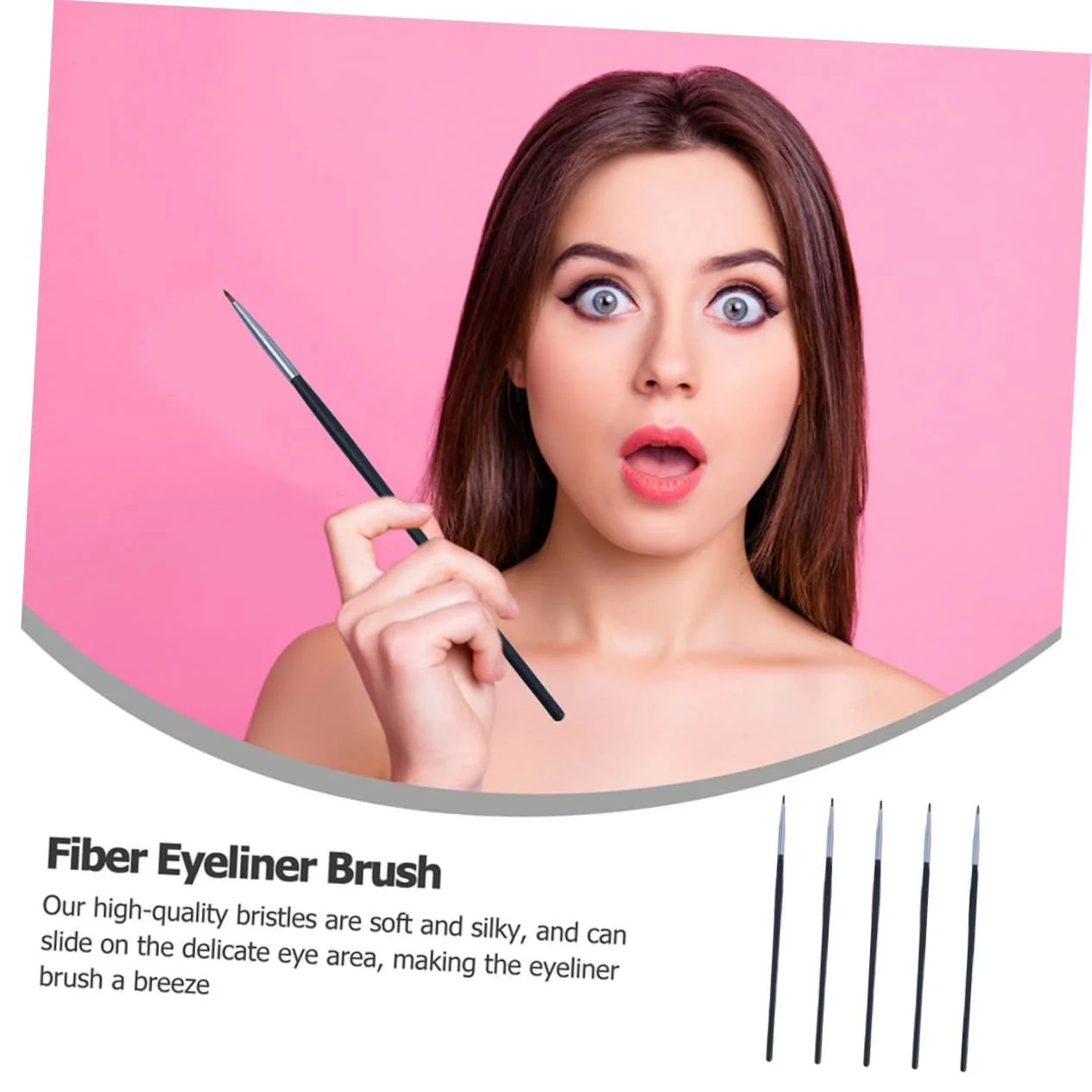 Пензлі для підводки DOITOOL 5шт Тонкий, фото №4