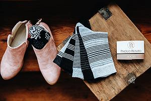 Жіночі шкарпетки Бавовна в горошок та смужку synthetic.ua - Фото 1