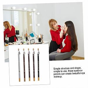 Карандаш для бровей Healvian 5 шт. Карандаш для подводки глаз Женская косметика для бровей synthetic.ua - Фото 1