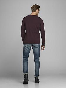 Джемпер JACK & JONES Jjebasic Knit Crew Neck Noos Чоловічий synthetic.ua - Фото 1